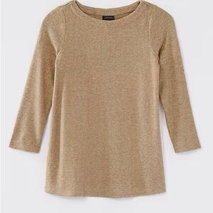 Boat-Neck camel top